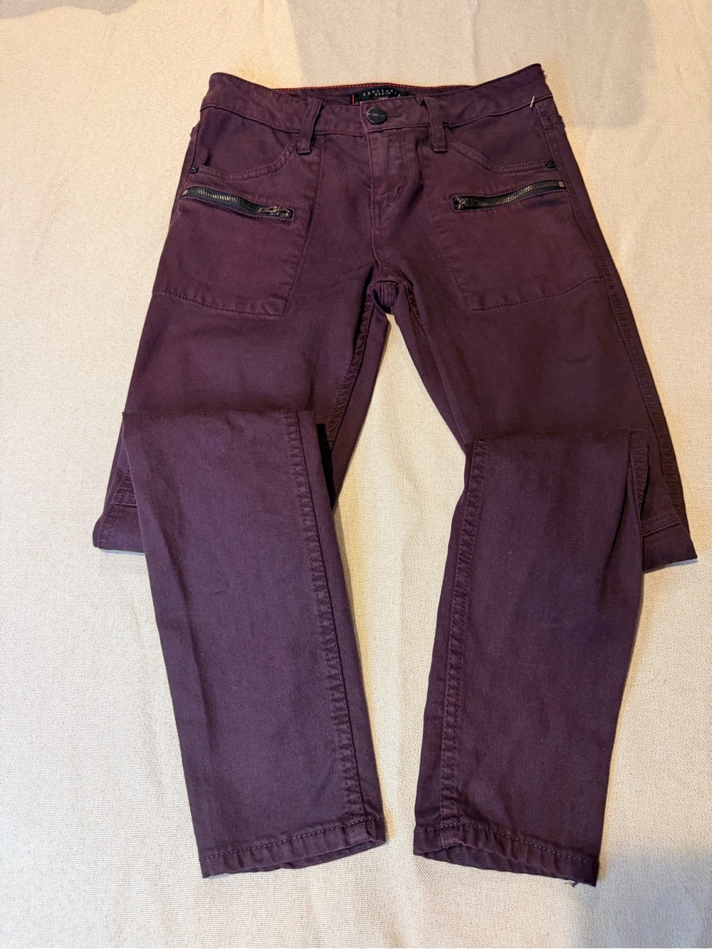 Sanctuary Women's Skinny Jeans in Deep Burgundy
